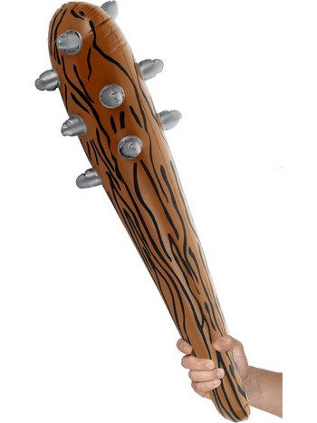 Cave Boy Costume + Inflatable Club