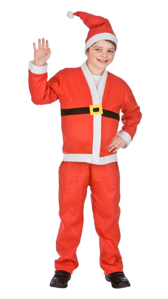Boys Santa Claus Christmas Costume