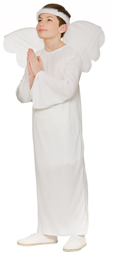 Kids Nativity Angel Fancy Dress Christmas Costumes