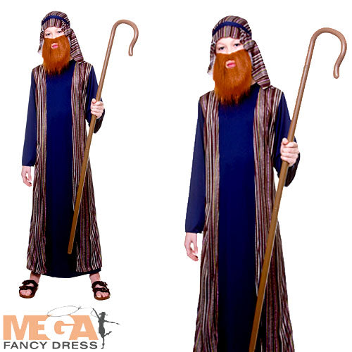 Boys Shepherd Nativity Play Christmas Costume