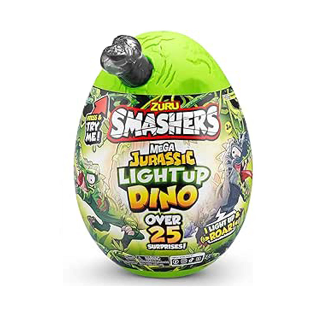 Smashers Mega Jurassic Light Up Dino Egg