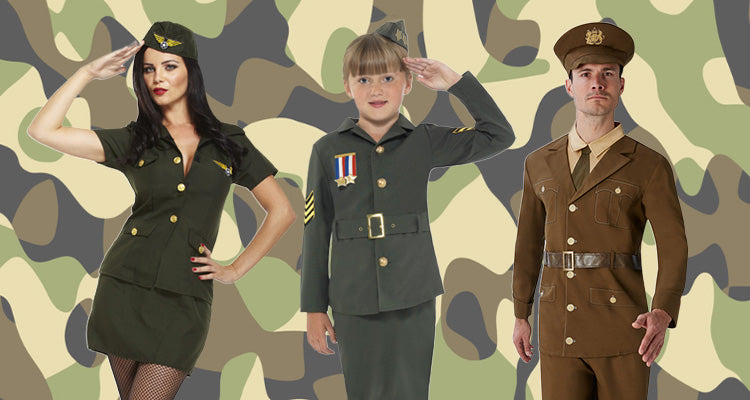 Shop Army Military Costumes Mega Fancy Dress Mega Fancy Dress UK