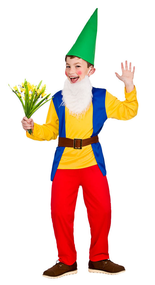 Boys Elf Troll Funny Garden Gnome Book Character Costume