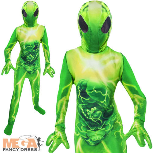 Kids Extraterrestrial Costume Alien Fancy Dress