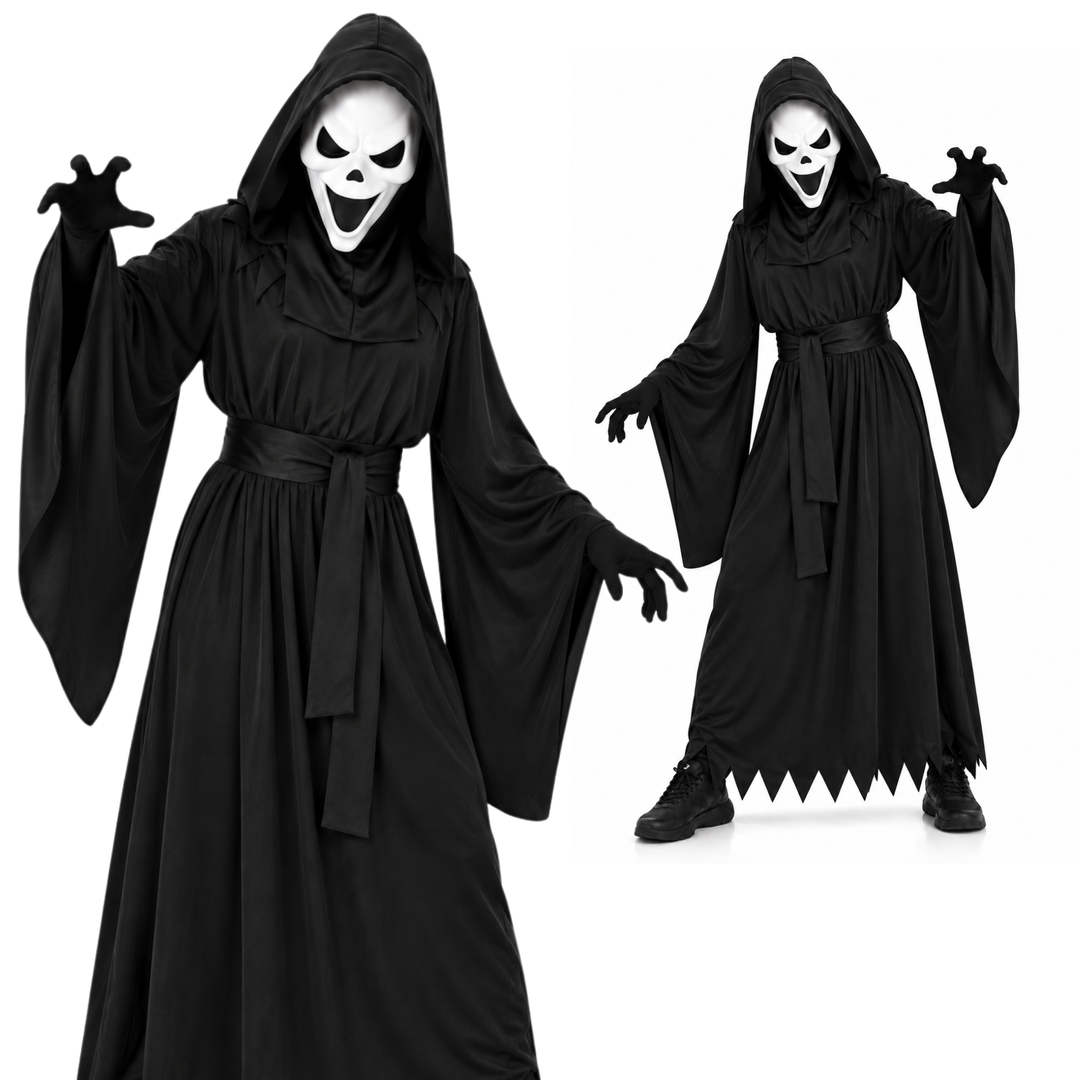 Mens Howling Reaper Halloween Fancy Dress Costume
