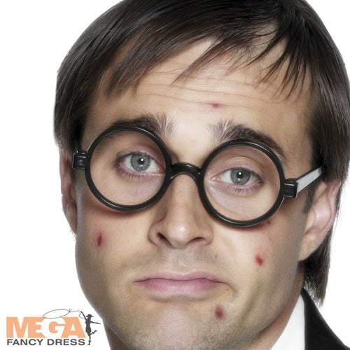 Black Schoolboy Geek Glasses