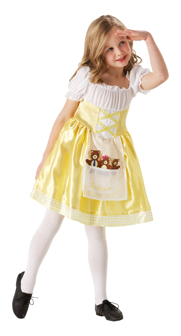 Girls Goldilocks World Book Day Character Costume