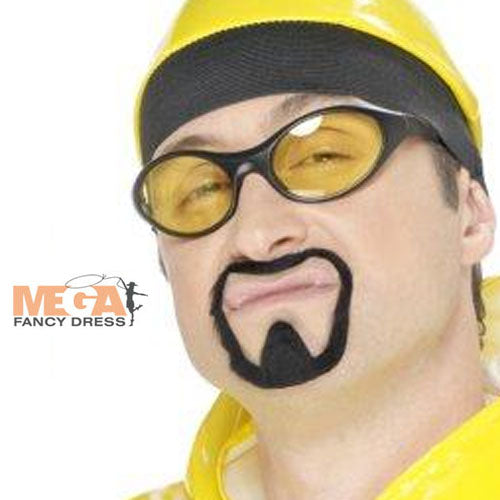 Herb Warrior Rapper Moustache & Goatee