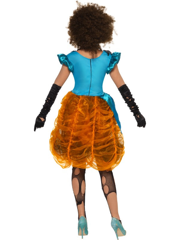 Ladies Killerella Fancy Dress Halloween Fairytale Cinderella Horror Costume