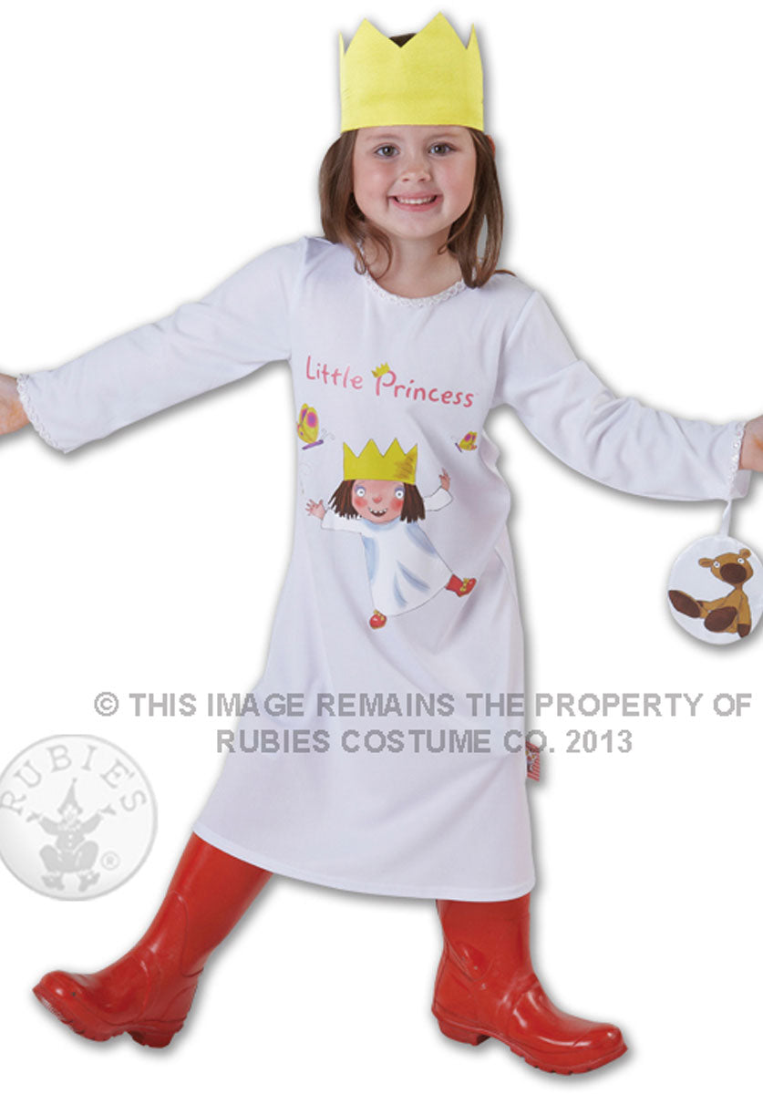 Girls Little Princess Book Cartoon Character Fancy Dress Up Costume