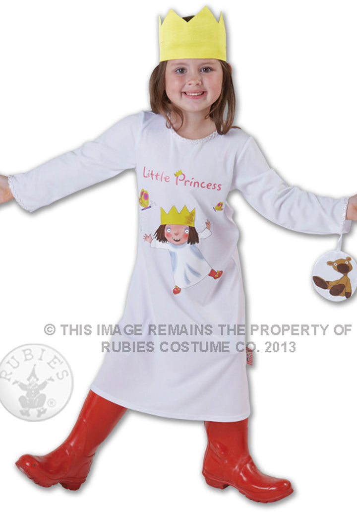 Girls Little Princess Book Cartoon Character Fancy Dress Up Costume
