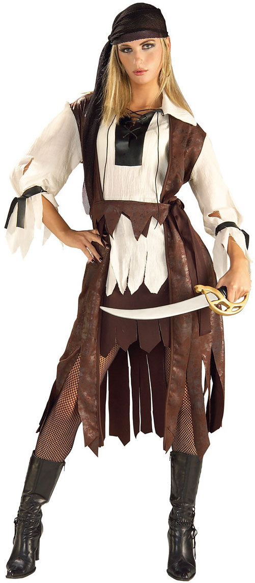 Caribbean Pirate Babe Ladies Costume