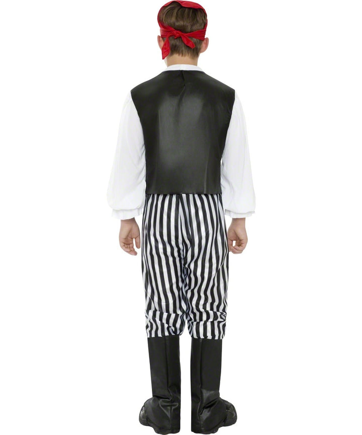 Boys Deluxe Pirate Fancy Dress World Book Day Costume