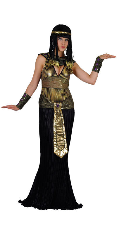 Ladies Queen Cleopatra Ancient Egyptian Goddess Costume