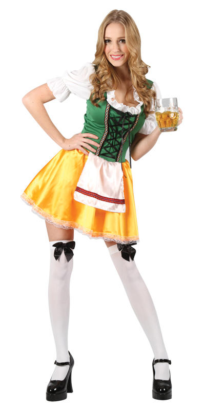 Ladies Sexy Oktoberfest Fancy Dress Costume