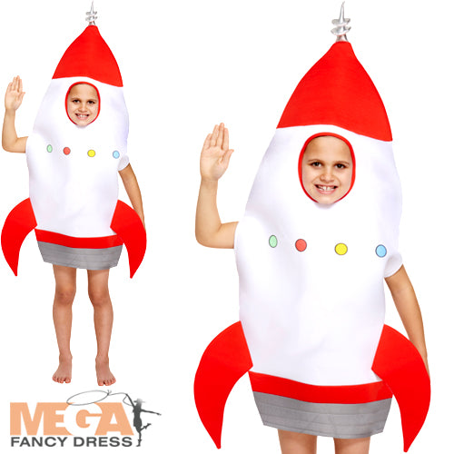 Boys Space Rocket Fancy Dress Costume