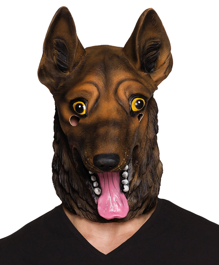 German Shepherd Latex Mask