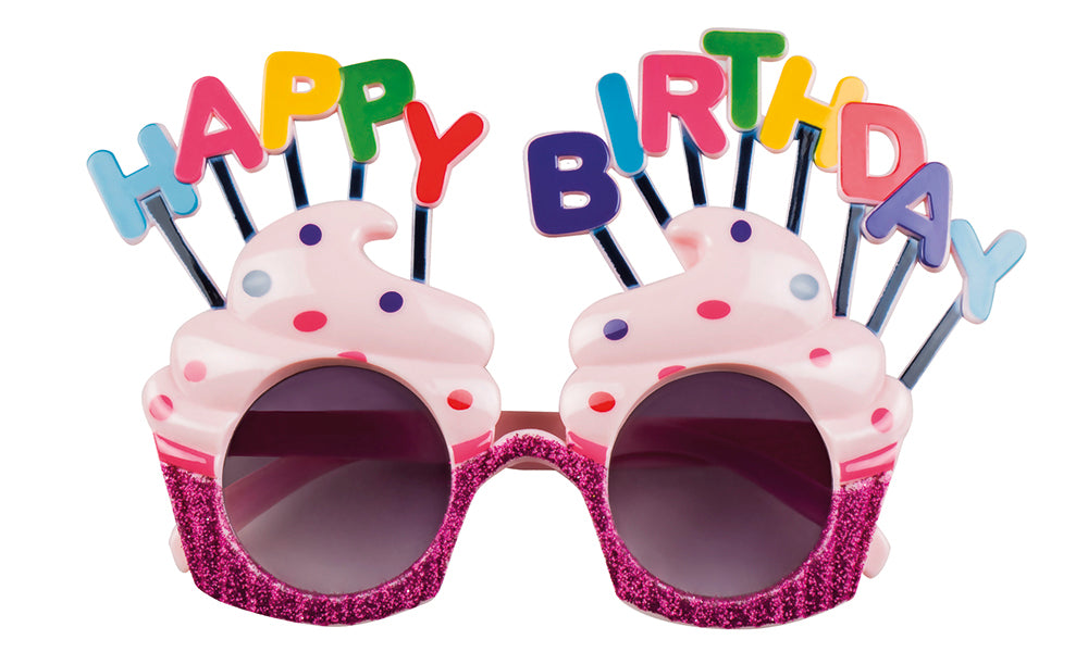 Happy Birthday Glasses Costume Accessory