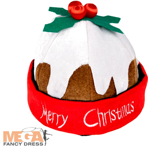 Christmas Pudding Adults Festive Dessert Hat