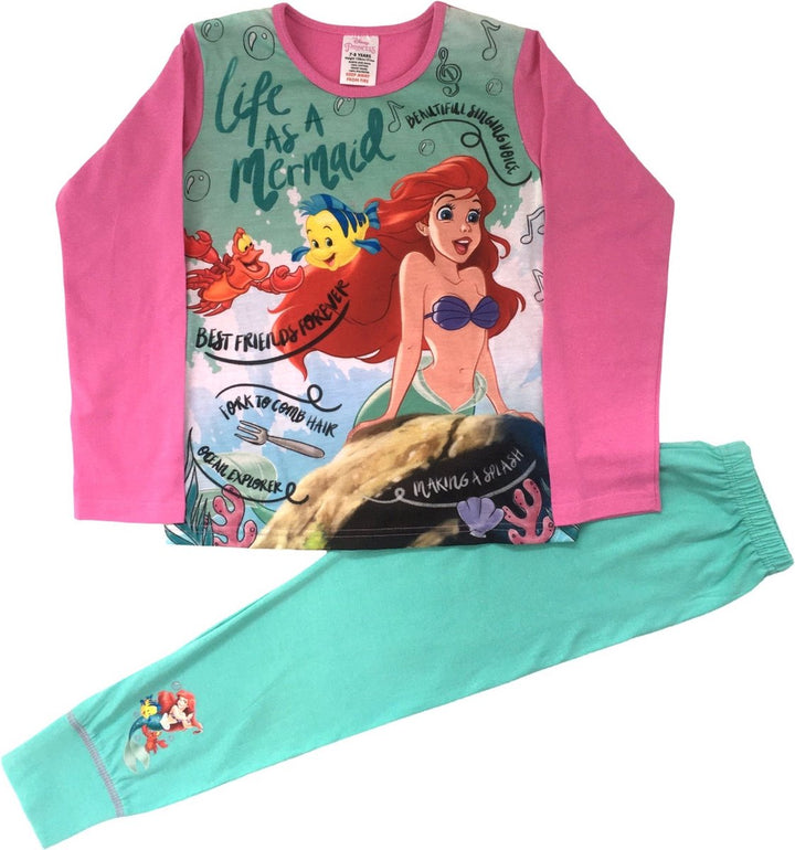 Official Girls Little Mermaid Pyjamas