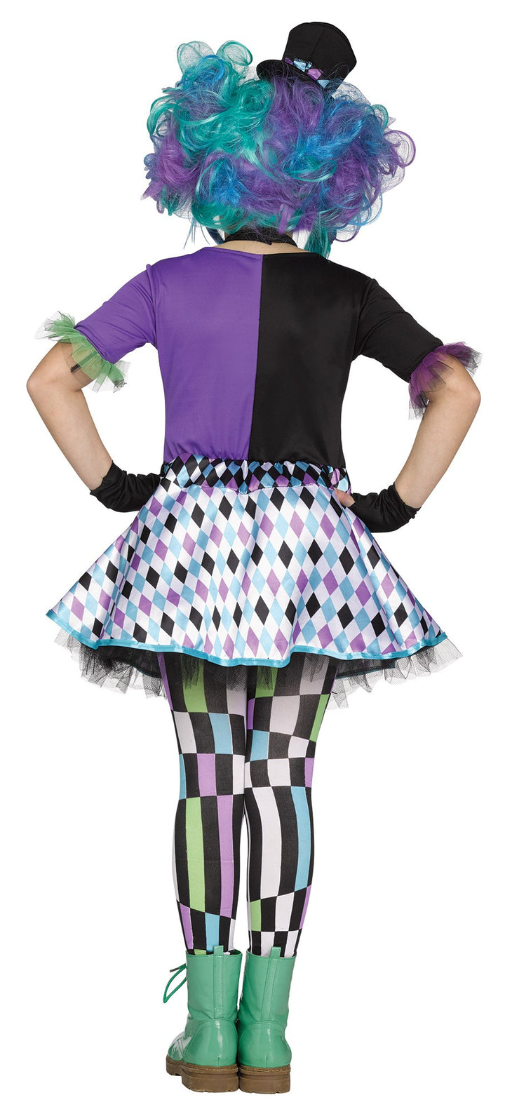 Mad Hatter Girls' Alice in Wonderland Costume