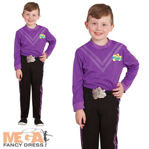 Boys Lachy Wiggle Costume Character Fancy Dress
