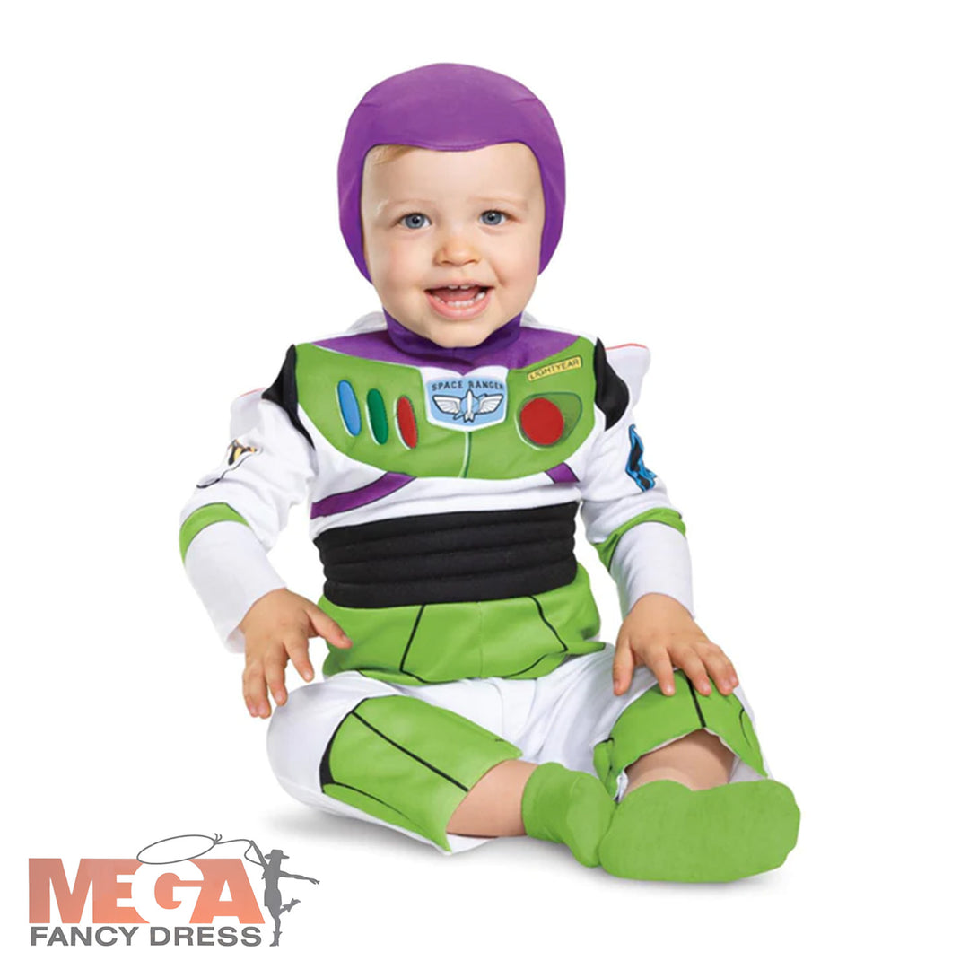 Officially Licensed Buzz Lightyear Toddler Toy Story Fancy Dress Costume