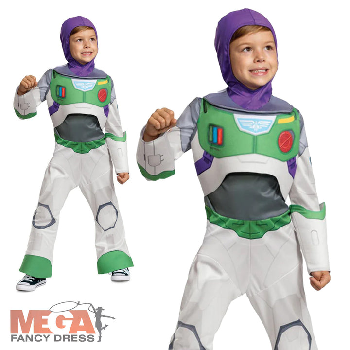 Officially Licensed Boys Disney Buzz Lightyear Kids Fancy Dress Costume