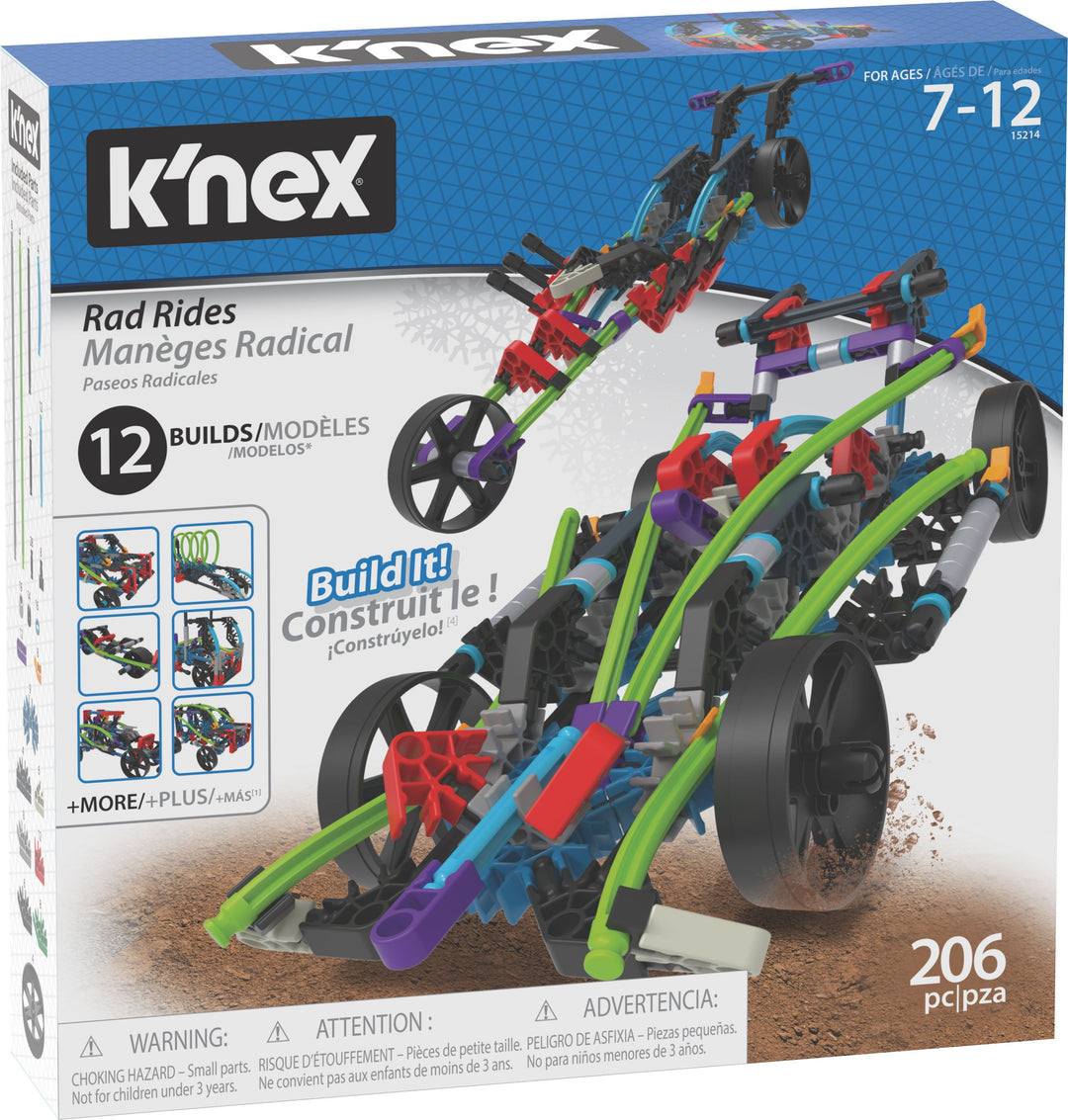 K'NEX Rad Rides Building Set Creative Construction Toy