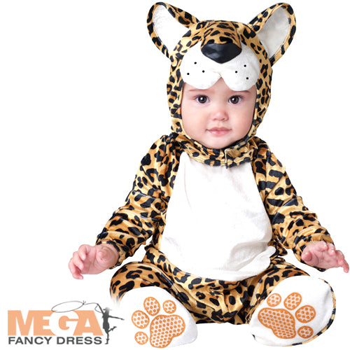 Leaping Leopard Baby Costume Animal Fancy Dress