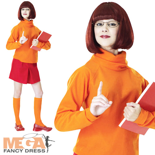 Velma Scooby Doo Costume & wig