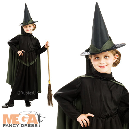 Girls Wicked Witch Halloween Costume.