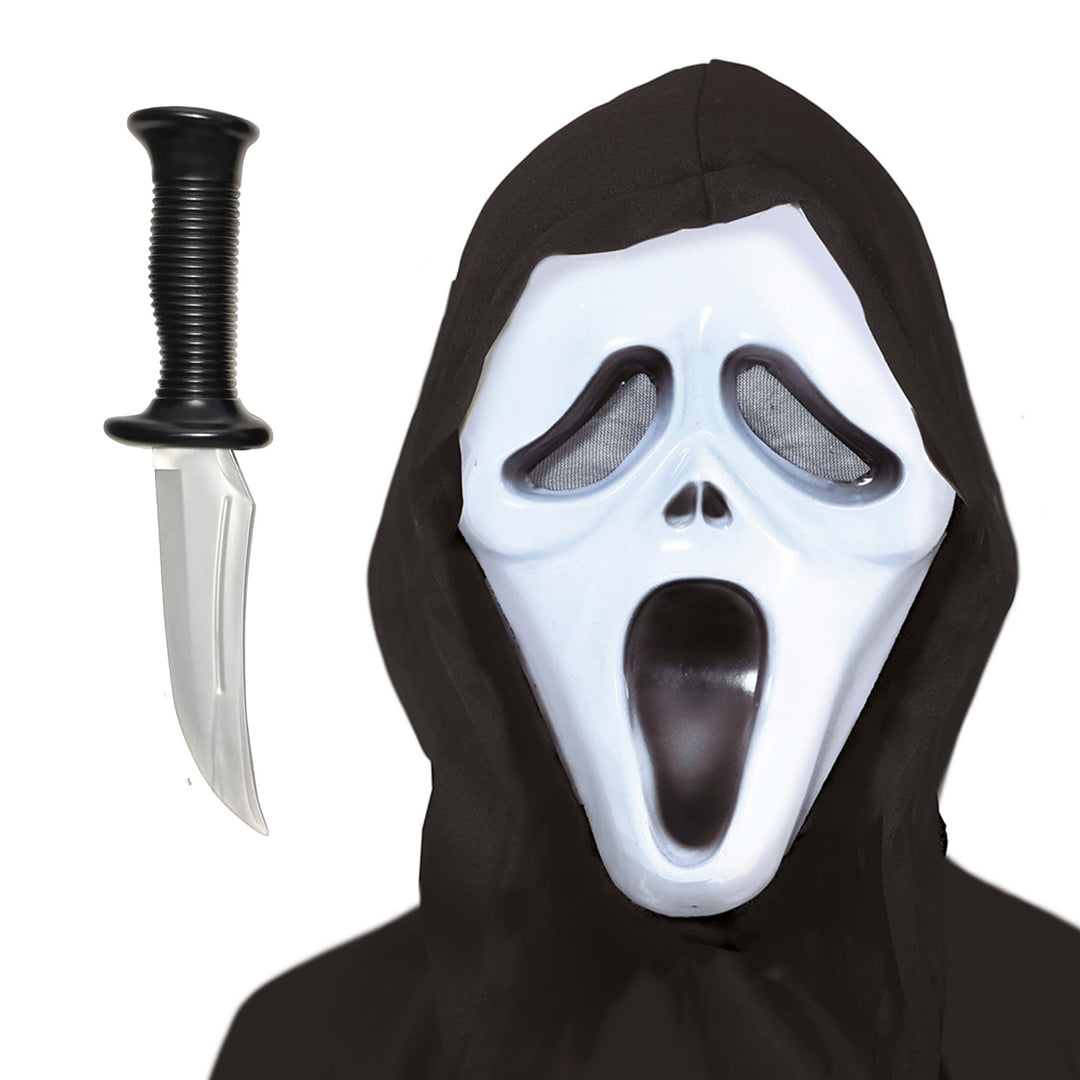Kids Screamer Mask + Knife