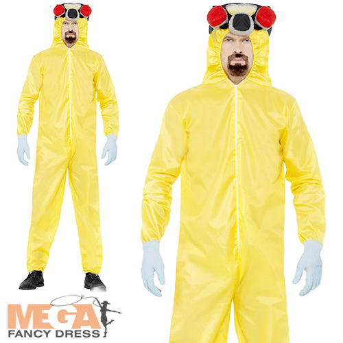 Men's TV Drama Breaking Bad Heisenberg Chemical Suit Costume