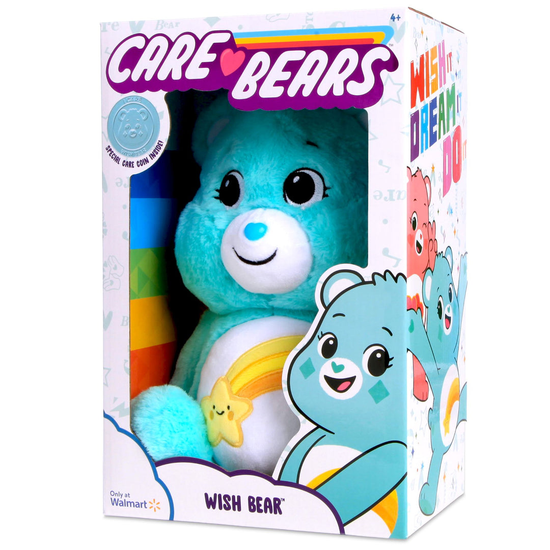 Official 22cm Wish Bear Care Bears Bean Plush