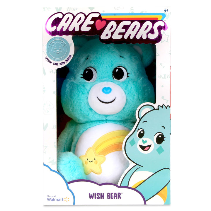 Official 22cm Wish Bear Care Bears Bean Plush