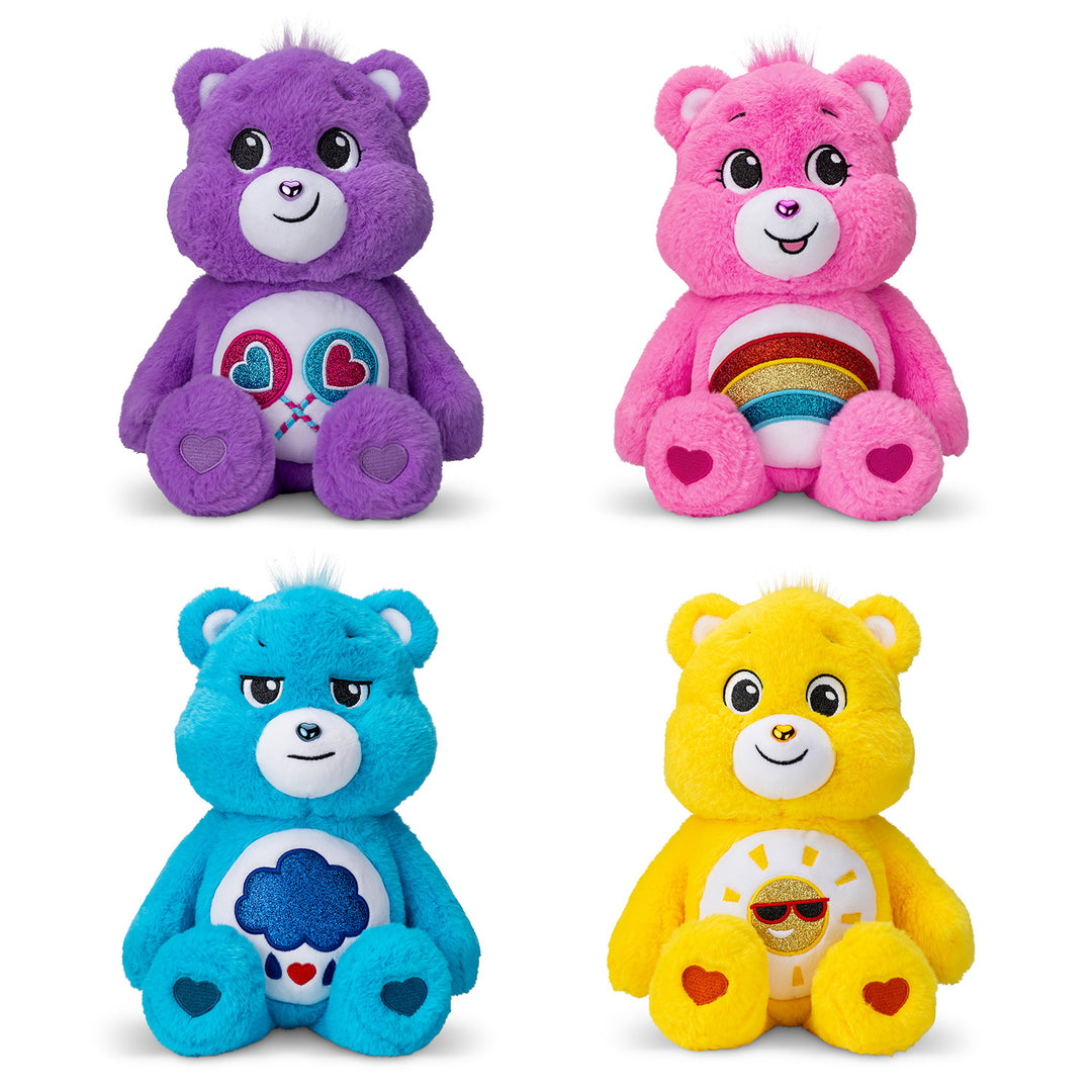 35cm Glitter Care Bears