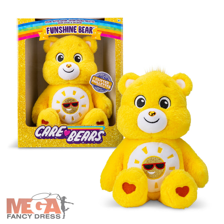 35cm Glitter Funshine Care Bear Boxed