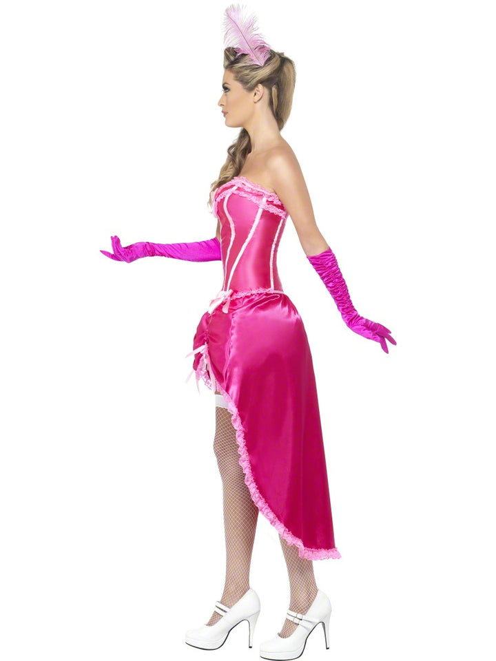 Pink Burlesque Dancer Fancy Dress Burlesque Fancy Dress