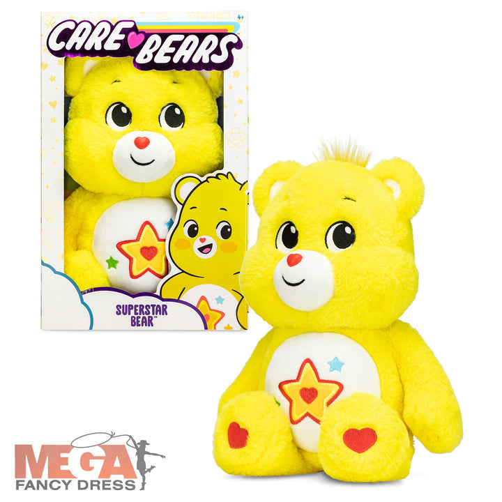Official 35cm Superstar Yellow Care Bear