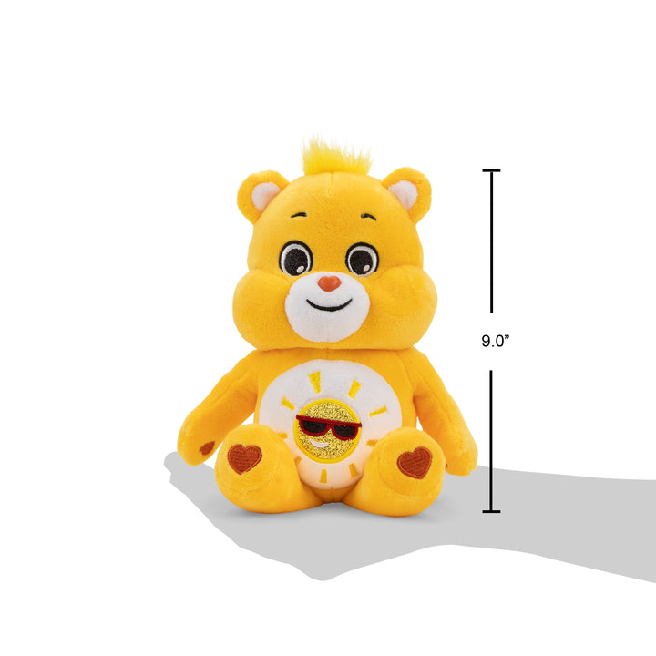 Official 22cm Glitter Funshine Care Bear