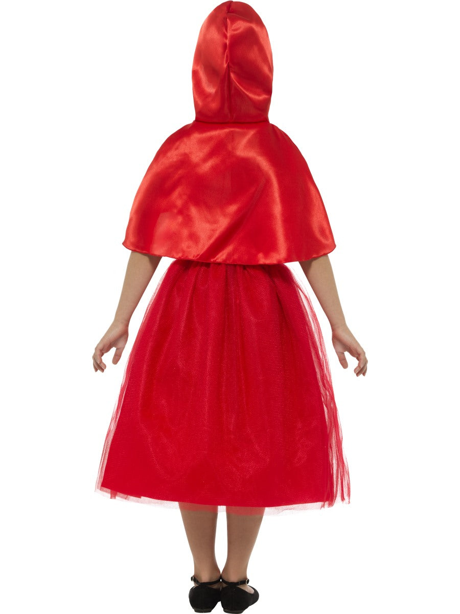 Deluxe Red Riding Hood Girls Fancy Dress Fairy Tale Fancy Dress
