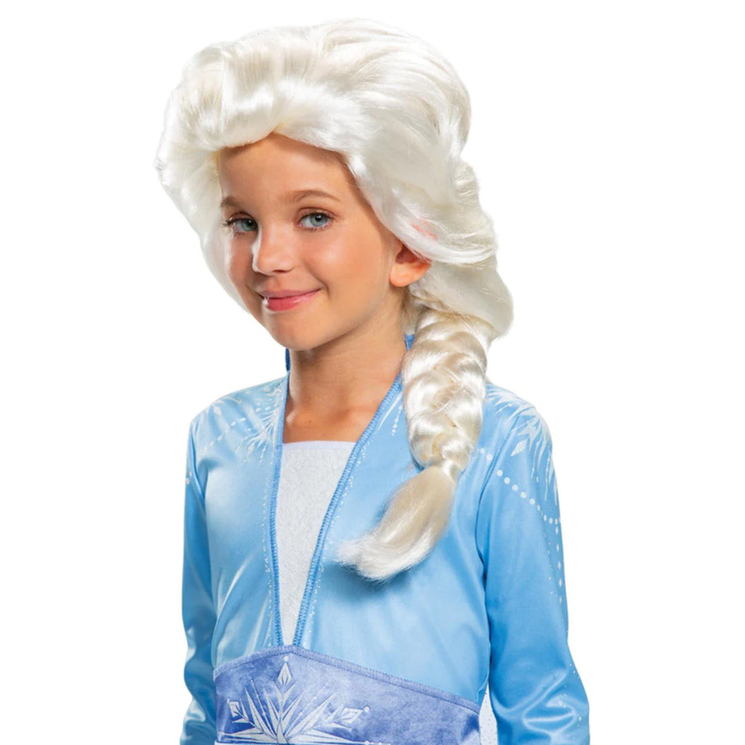 Officially Licensed Girls Disney Elas Wig Frozen 2