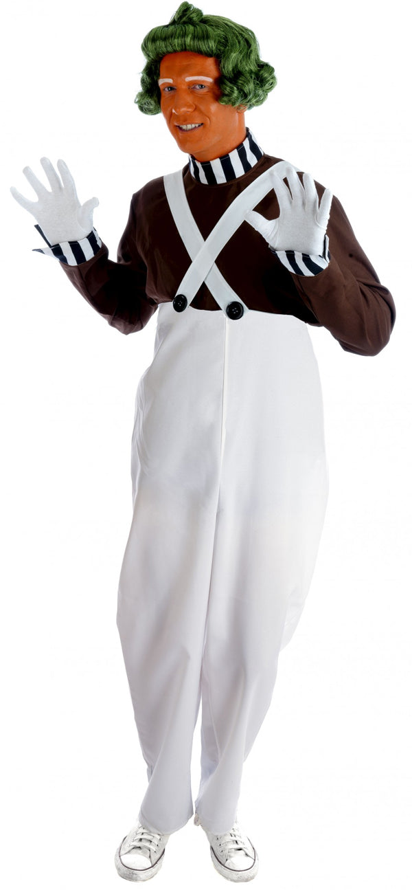 Mens Chocolate Factory Worker Book Day Costume