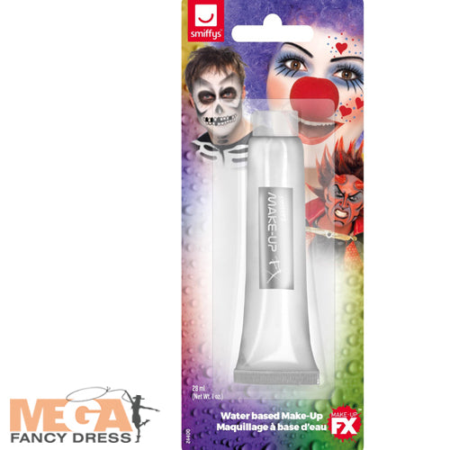 Adults White Cream Make-Up Halloween Party Face Paint