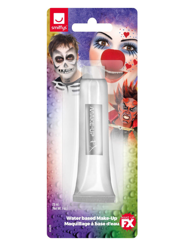 Adults White Cream Make-Up Halloween Party Face Paint