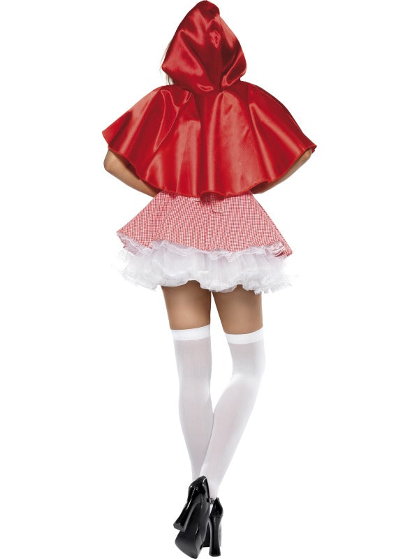 Ladies Sexy Fairy Tale Red Riding Hood World Book Day Costume