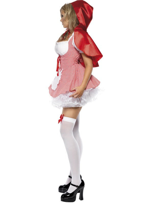 Ladies Sexy Fairy Tale Red Riding Hood World Book Day Costume