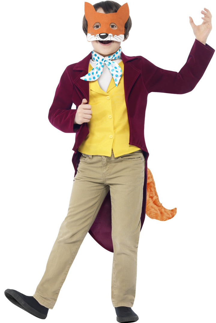 Boys Roald Dahl Fantastic Mr Fox Book Character Fancy Dress Costume