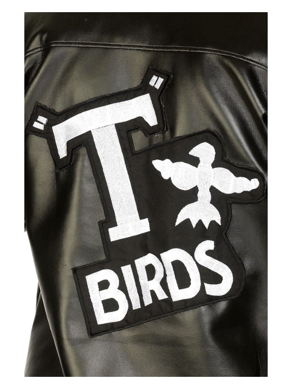 50s Boys Grease T Birds Leather Look Jacket
